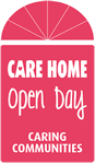 logo for care home open day
